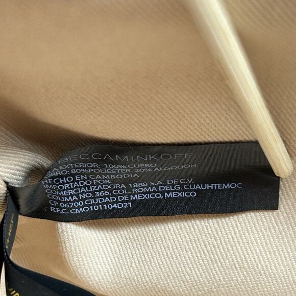 Rebecca Minkoff Crossbody Purse Gabby Satchel Desert Rose - Picture 10 of 13